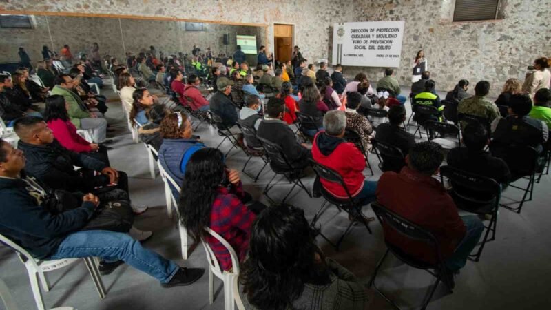 CAPACITAN A AGENTES MUNICIPALES EN PREVENCIÓN AL DELITO