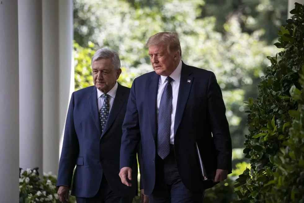 PESE A BURLAS AMLO ASEGURA “ESTIMAR MUCHO” A TRUMP