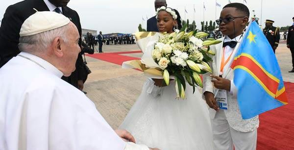 PAPA FRANCISCO INICIA VIAJE A REPÚBLICA DEMOCRÁTICA DEL CONGO Y SUDÁN DEL SUR