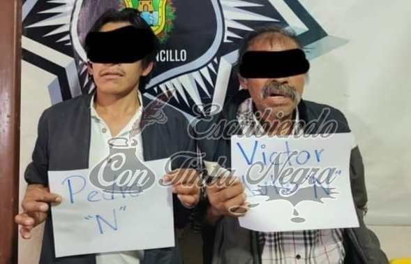 CAPTURAN A PAR DE LADRONES