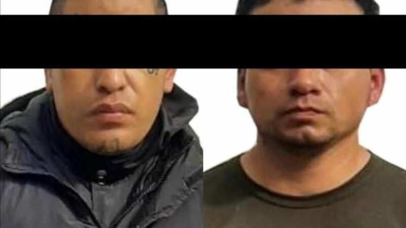 APREHENDEN A DOS POR ROBO Y SECUESTRO