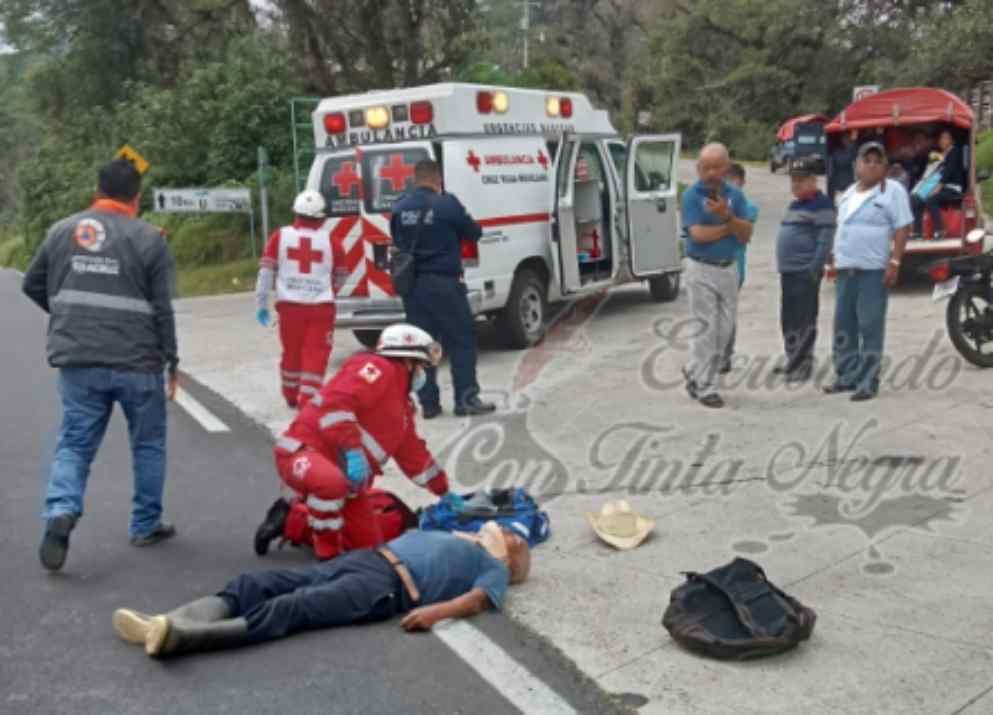 ATROPELLA A ANCIANO Y ESCAPA