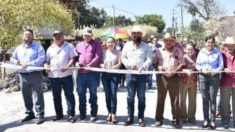 INAUGURA GABRIEL LAGUNES OBRA EN RANCHO NUEVO