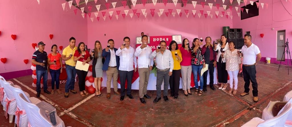 UN ÉXITO, BODAS COLECTIVAS EN TENAMPA