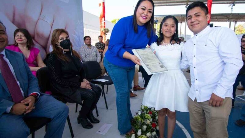 FORMALIZAN SU UNIÓN 150 PAREJAS DURANTE LAS BODAS COLECTIVAS