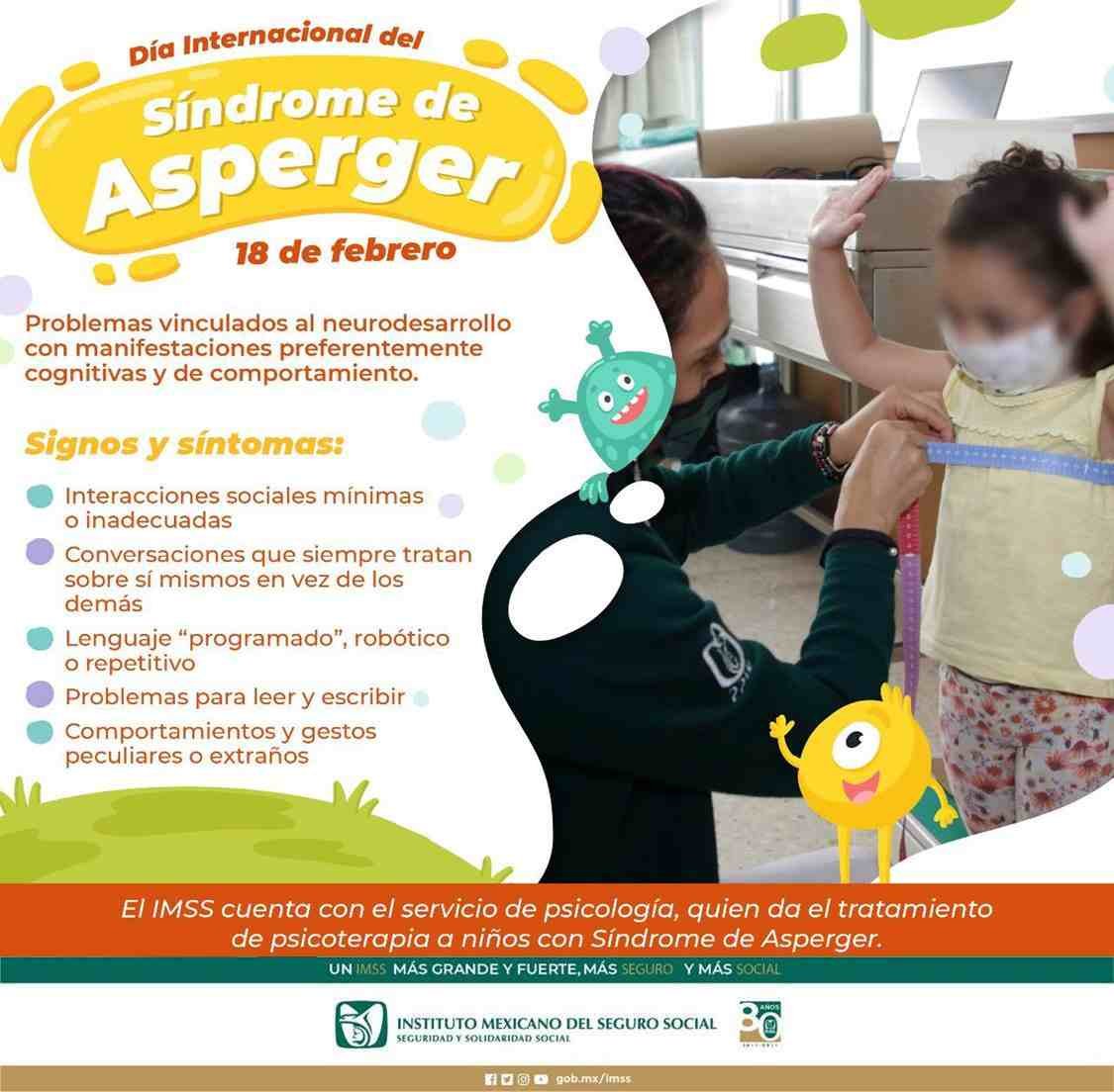 NECESARIO CREAR CONCIENCIA SOBRE SÍNDROME DE ASPERGER