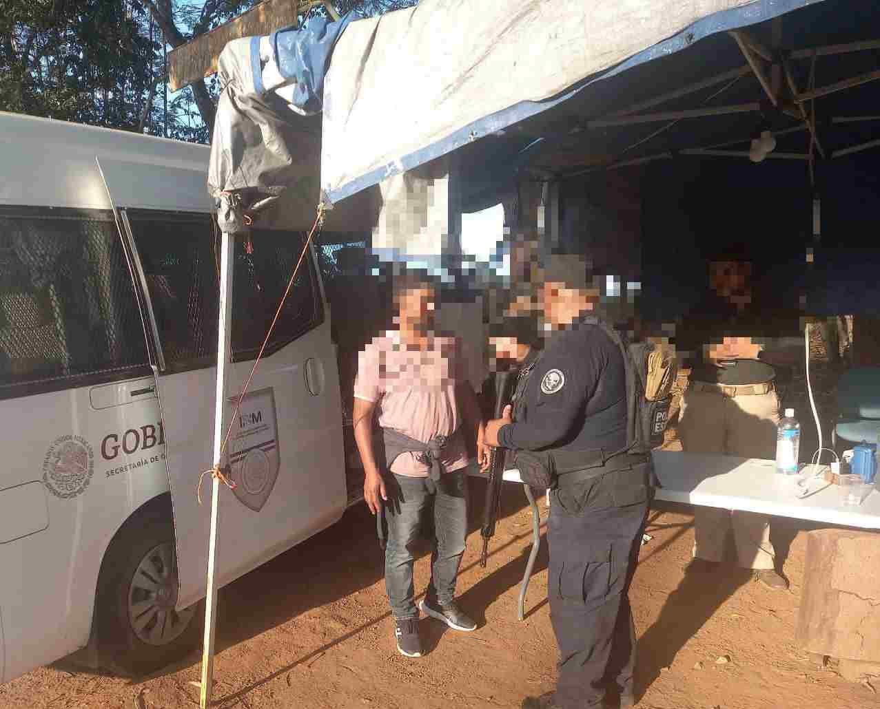 POLICÍA SIGUE CON ACCIONES CONTRA LOS MIGRANTES