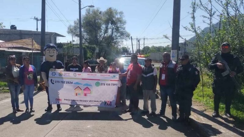 CONFORMAN RED VECINAL EN CHOCAMÁN