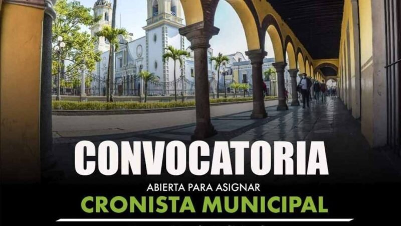 ABRE AYUNTAMIENTO CONVOCATORIA PÚBLICA PARA CRONISTA MUNICIPAL