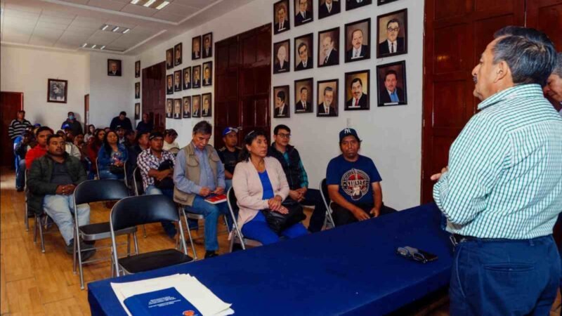 DEFINEN PLAN DE TRABAJO PARA SECTOR AGROPECUARIO DE COSCOMATEPEC