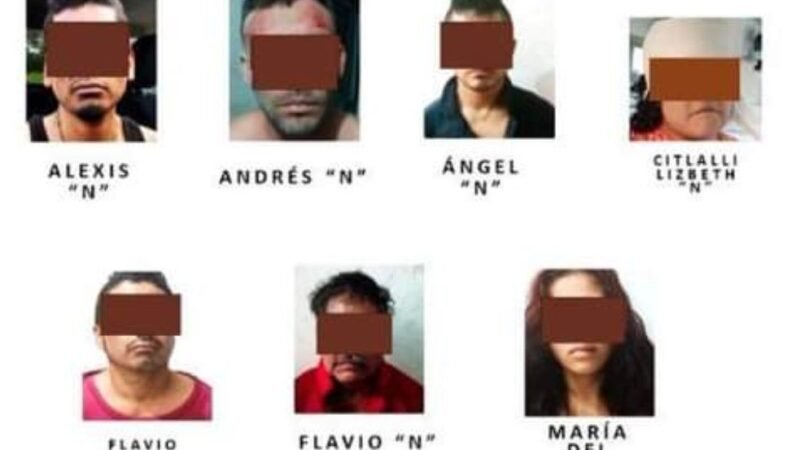 DETIENEN A 7 TRAS BALACERAS