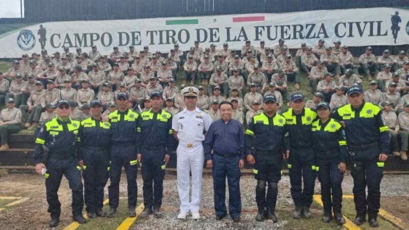 CONCLUYEN POLICÍAS MUNICIPALES CURSO BÁSICO DE FUERZA CIVIL