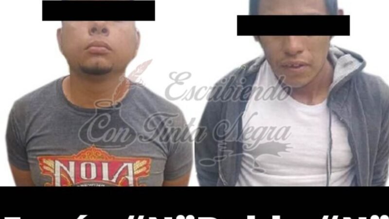 LOS DETIENEN CON ARMAS Y DROGA EN CHOCAMÁN