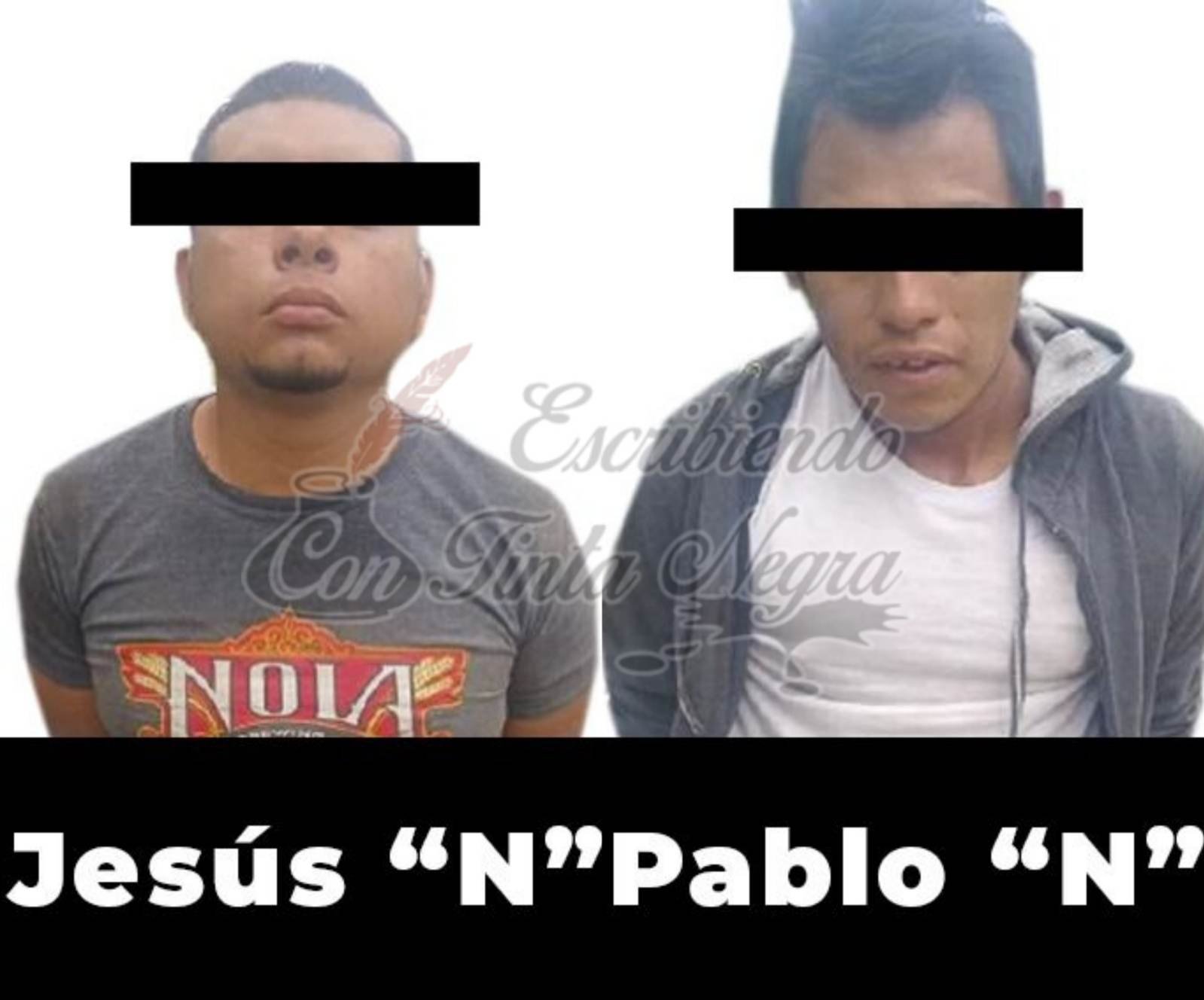 LOS DETIENEN CON ARMAS Y DROGA EN CHOCAMÁN