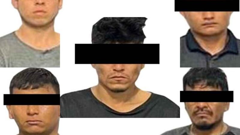 CAPTURAN A 5 NARCO MENUDISTAS