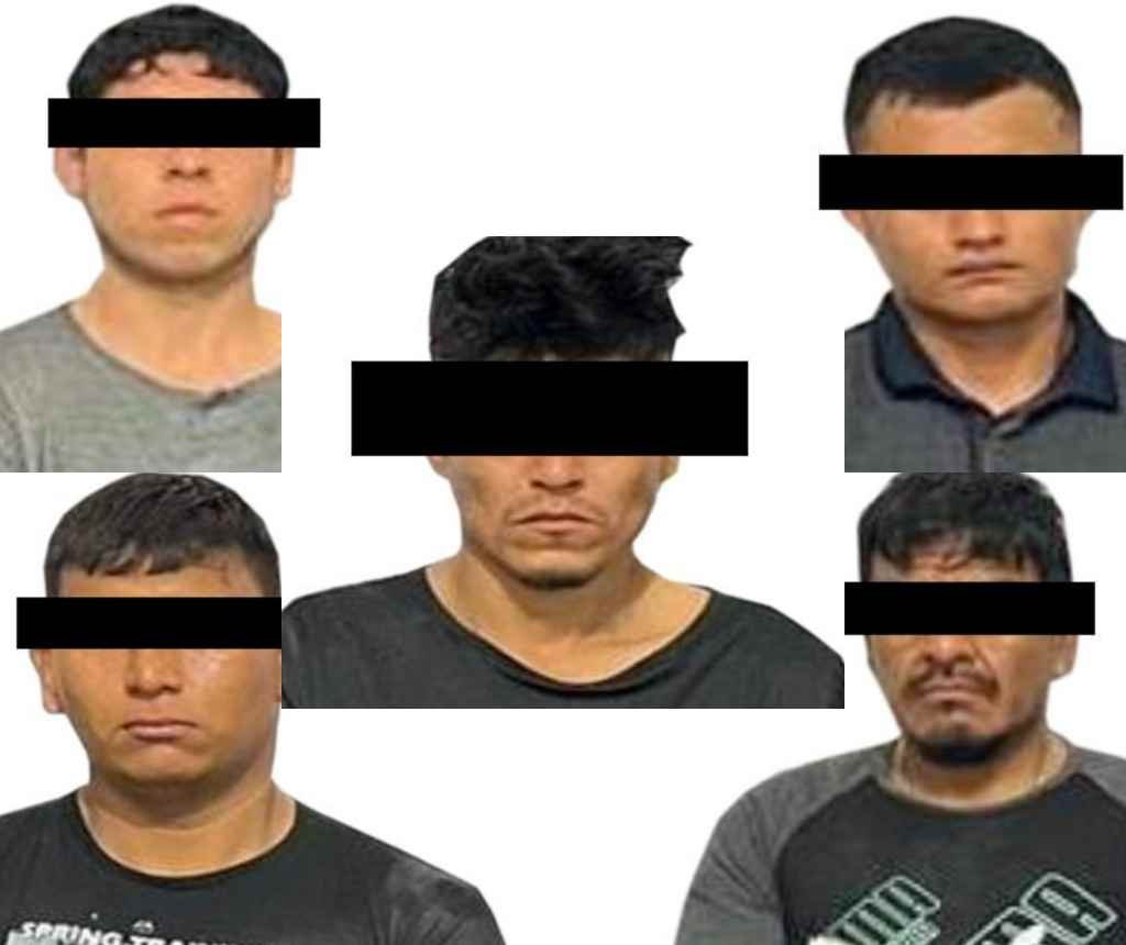 CAPTURAN A 5 NARCO MENUDISTAS