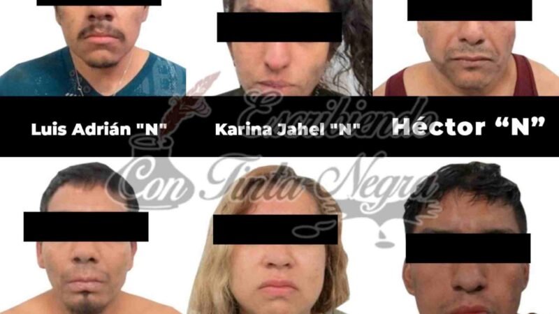 CAPTURAN A SEIS CON DROGA; TRES SON DE COSCOMATEPEC