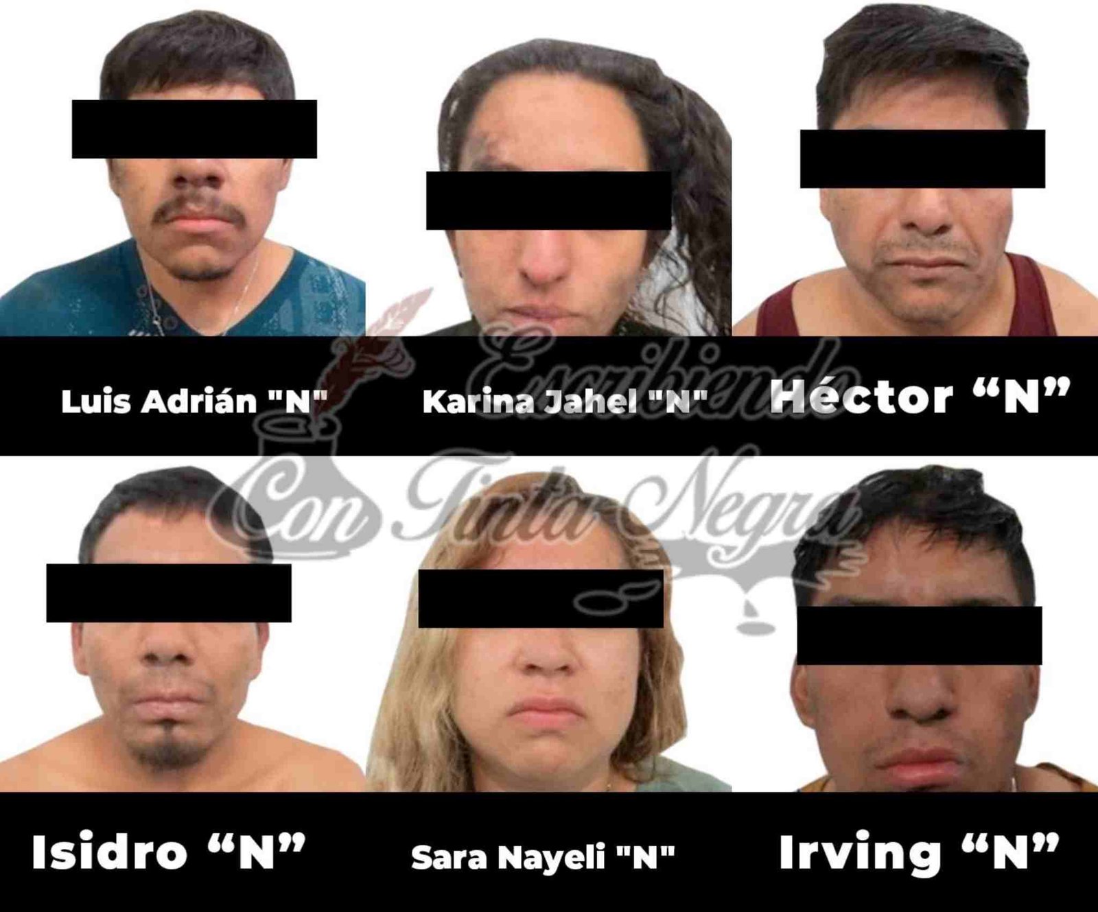 CAPTURAN A SEIS CON DROGA; TRES SON DE COSCOMATEPEC