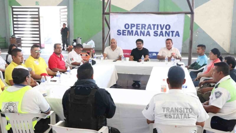 ARRANCA OPERATIVO DE SEMANA SANTA EN ATOYAC