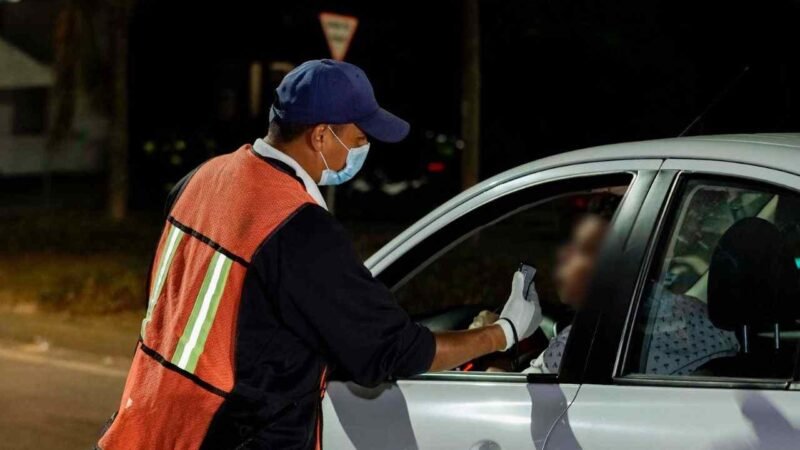 SANCIONAN 29 CONDUCTORES EN ALCOHOLÍMETRO