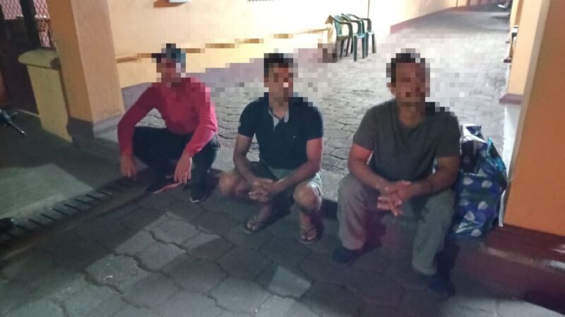 LES FRUSTRAN EL “SUEÑO AMERICANO” LOS DETIENEN EN OPERATIVO