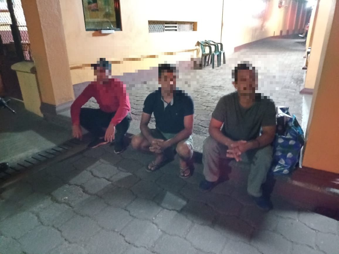 LES FRUSTRAN EL “SUEÑO AMERICANO” LOS DETIENEN EN OPERATIVO