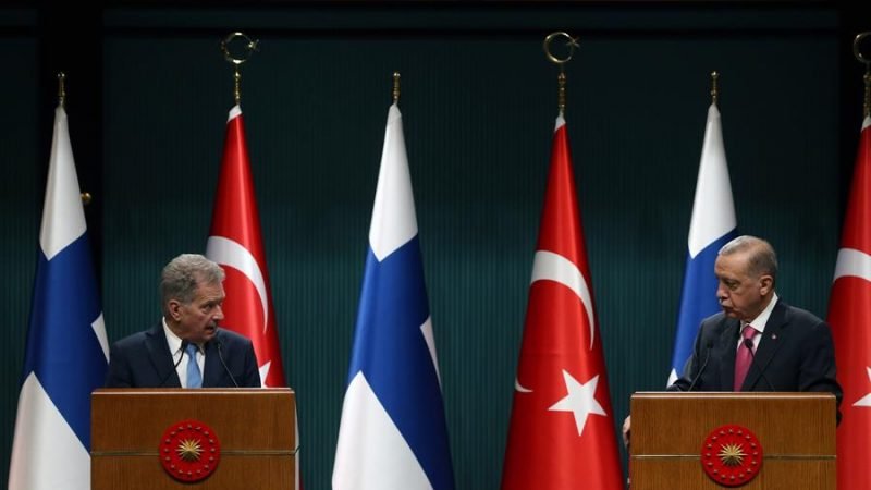 TURQUÍA ANUNCIA VÍA LIBRE PARA EL INGRESO DE FINLANDIA EN LA OTAN