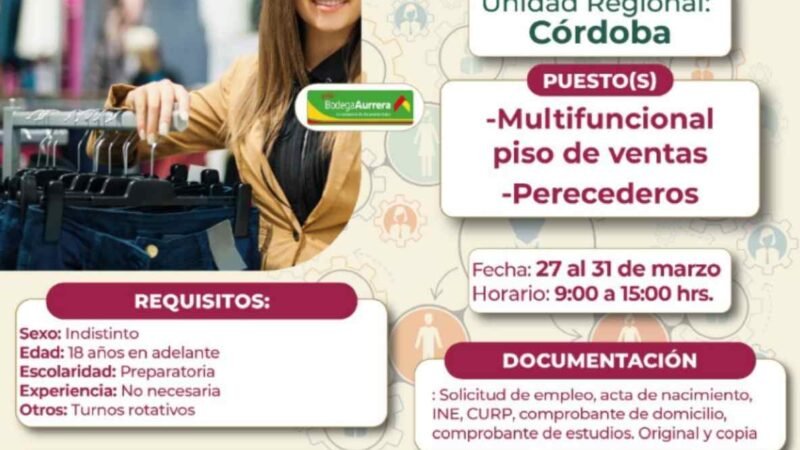 ABREN VACANTES DE EMPLEO EN ATOYAC