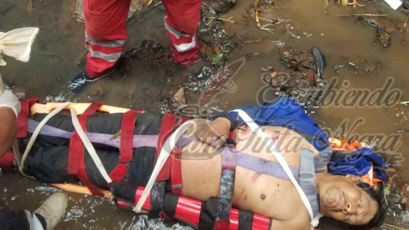 MOTOCICLISTA DE TOTUTLA CAE DE PUENTE