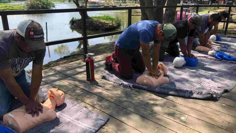 REFUERZA PROTECCIÓN CIVIL CAPACITACIÓN A TRAJINEROS