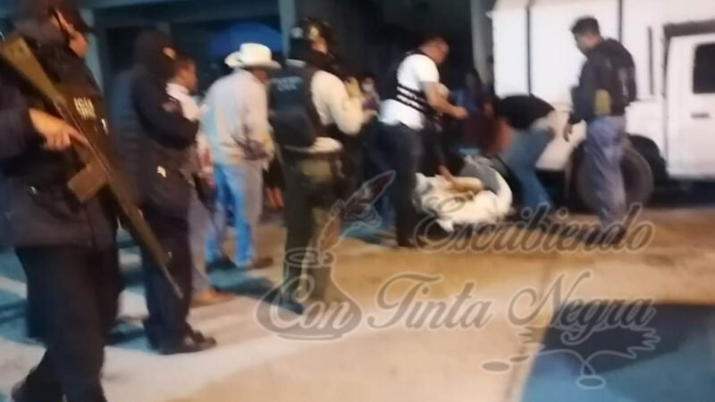 POLICÍA AUXILIAR, EL MUERTO DURANTE ENFRENTAMIENTO EN TETELCINGO