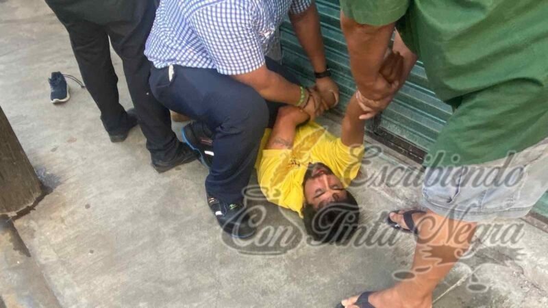 LO DETIENEN POR GOLPEAR A EX PAREJA