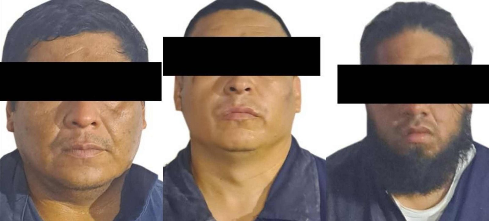 DETIENEN A TRES CON ARMA DE FUEGO