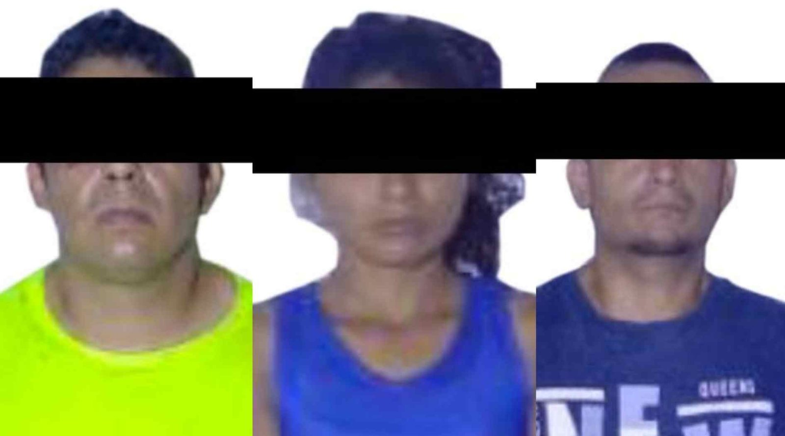 DETIENEN A TRES CON DROGA, ARMAS Y HASTA MOTOCICLETA ROBADA