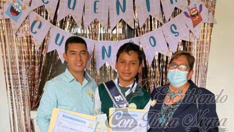 TELESECUNDARIA DE ALPATLÁHUAC GANA PRIMER LUGAR EN CUENTA CUENTOS