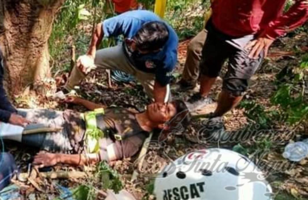 CAE A BARRANCO Y SOBREVIVE