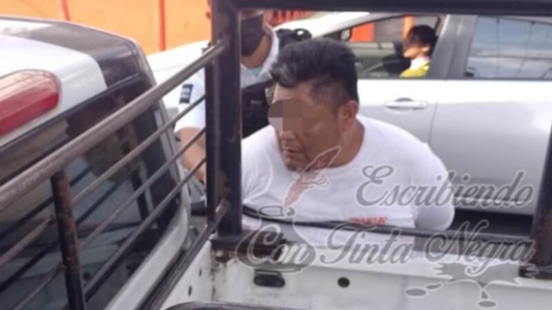 LO DETIENEN POR MANOSEAR A JOVENCITA