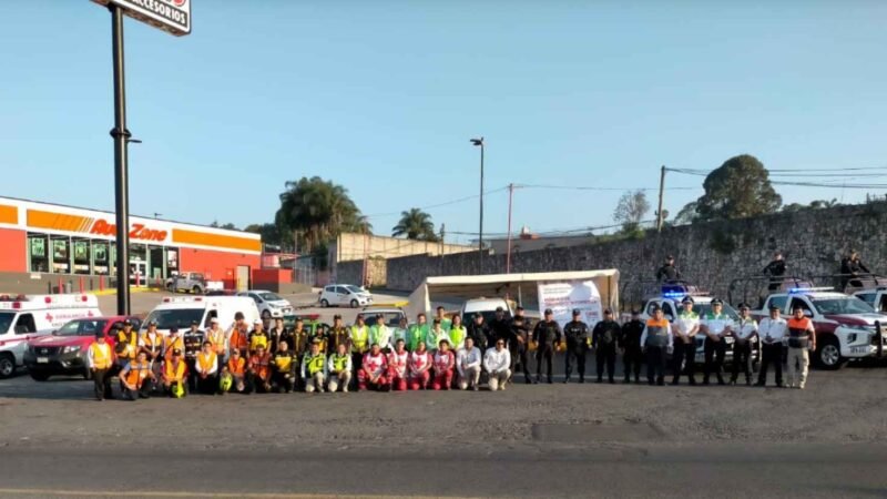 PONEN EN MARCHA OPERATIVO DE SEMANA SANTA EN HUATUSCO