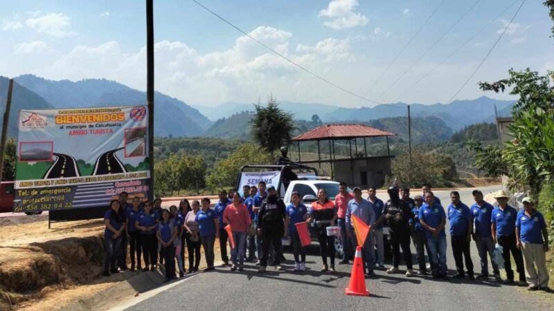 REPUNTA AFLUENCIA DE TURISTAS A CALCAHUALCO
