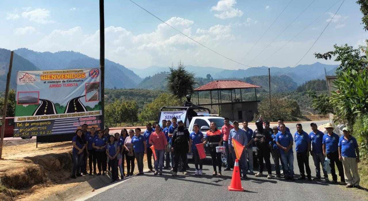 REPUNTA AFLUENCIA DE TURISTAS A CALCAHUALCO