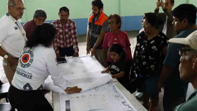 INTEGRA PROTECCIÓN CIVIL BRIGADAS COMUNITARIAS Y TRAZAN MAPA DE RIESGO