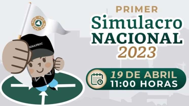 PARTICIPARÁN LOS 32 ESTADOS EN EL PRIMER SIMULACRO NACIONAL 2023