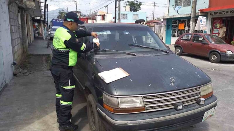 REFUERZAN OPERATIVO “VEHÍCULO MACETA”