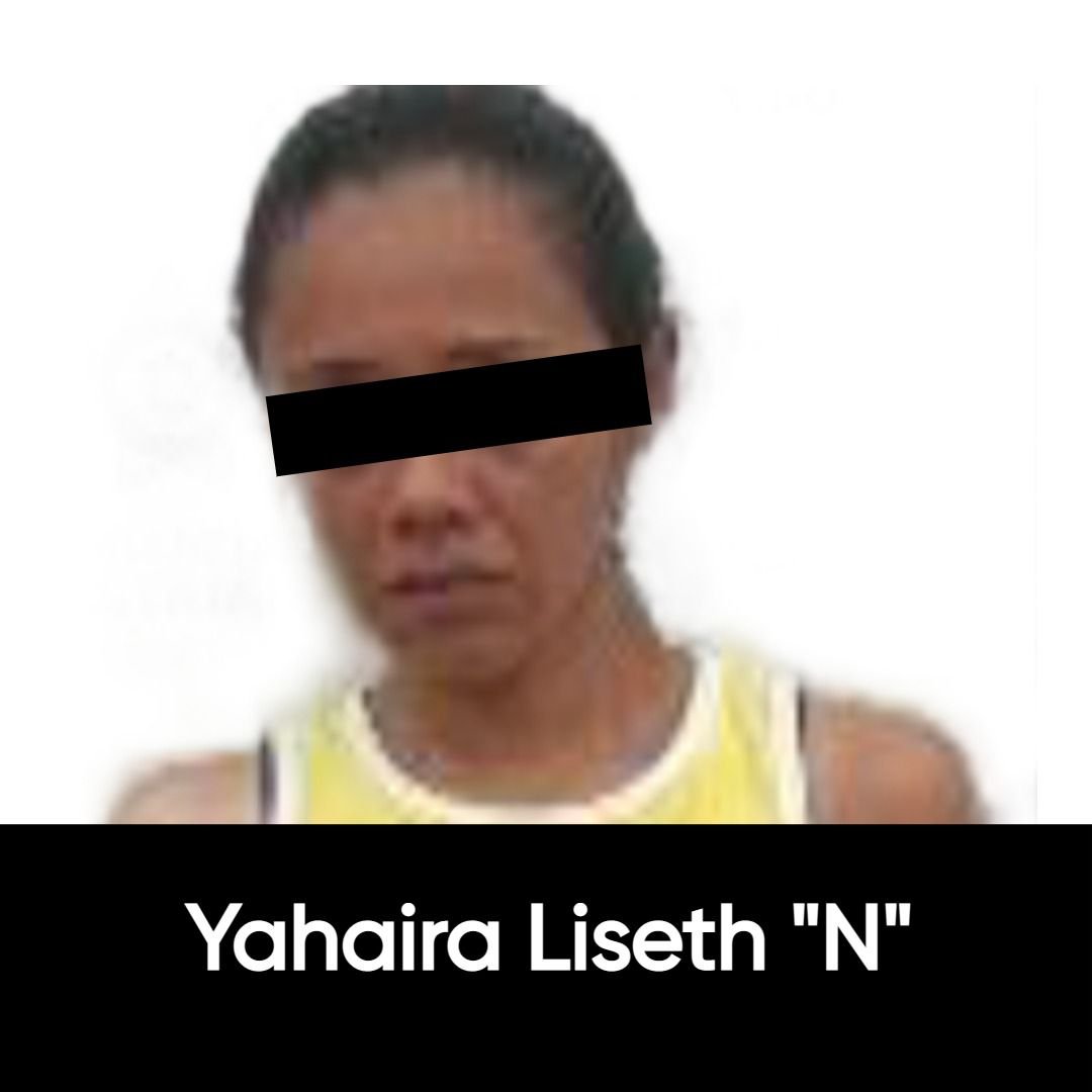 DETIENEN A MUJER CON ARMA Y DROGA