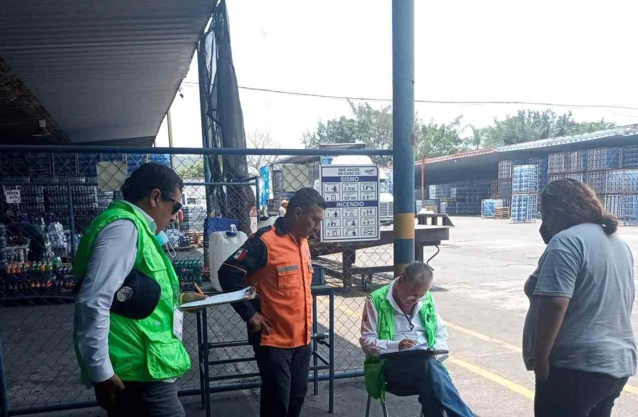 ESTABLES AFECTADOS POR FUGA DE CLORURO DE METILENO EN DESCAMEX 