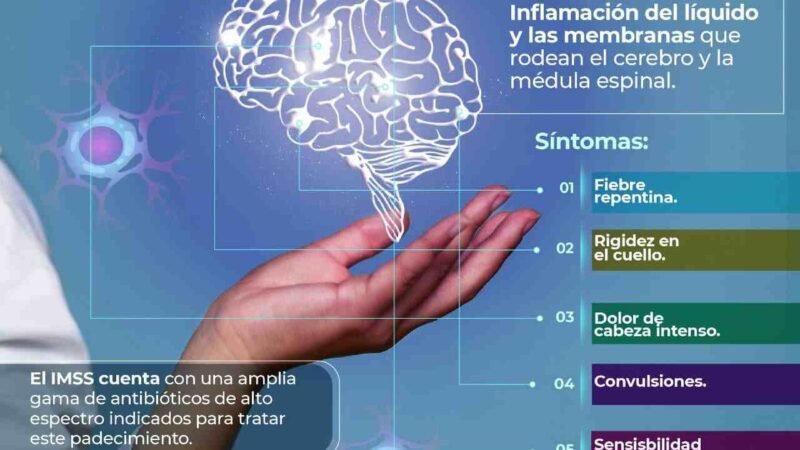 EXHORTA IMSS A MANTENERSE ALERTA ANTE MENINGITIS