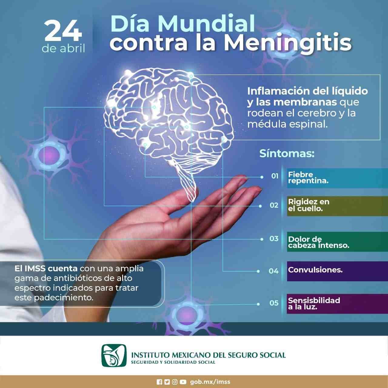 EXHORTA IMSS A MANTENERSE ALERTA ANTE MENINGITIS