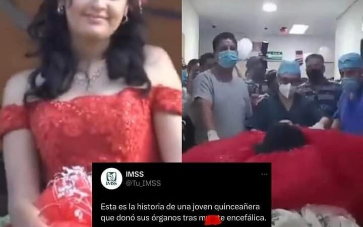 QUINCEAÑERA DA VIDA A CINCO PERSONAS