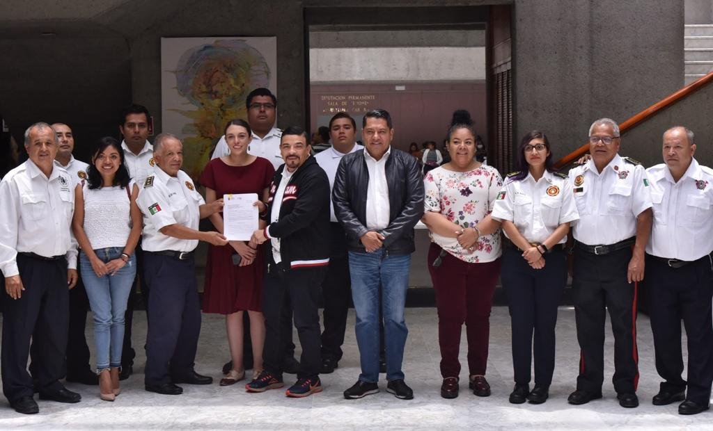 RECIBE CONGRESO PROYECTO DE REFORMA A LA LEY DE BOMBEROS
