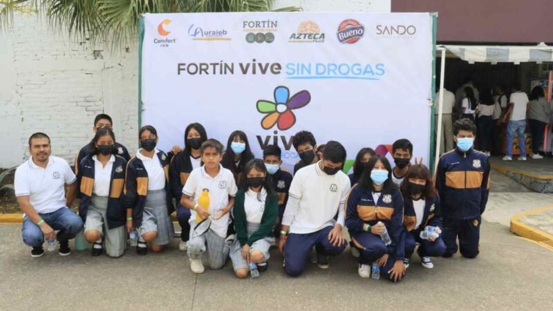 GRAN ÉXITO CAMPAÑA VIVE SIN DROGAS EN FORTÍN